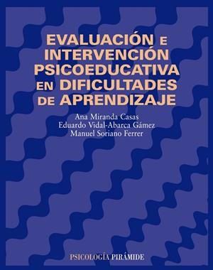 EVALUACION E INTERVENCION PSICOE | 9788436814576 | MIRANDA / VIDAL-ABAR