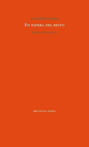 EN ESPERA DEL RESTO | 9788494578809 | DARIO CARRERO, ANGEL