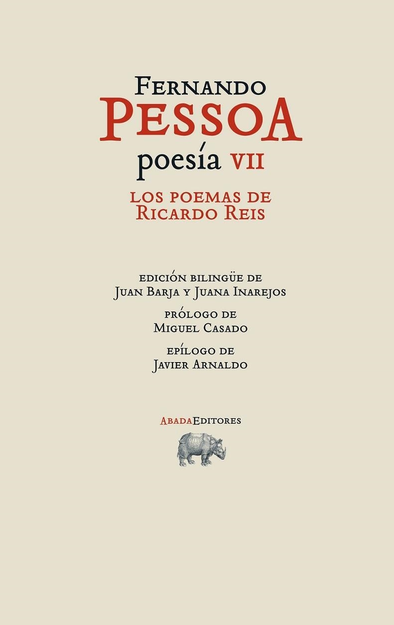 POESIA VII LOS POEMAS DE RICARDO REIS | 9788416160419 | PESSOA,FERNANDO