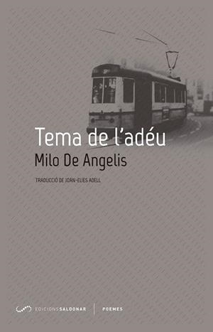 TEMA DE L'ADEU | 9788494507823 | DE ANGELIS, MILO