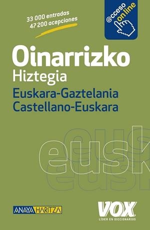 OINARRIZKO HIZTEGIA. CASTELLANO-EUSKARA | 9788499741369 | DIVERSOS