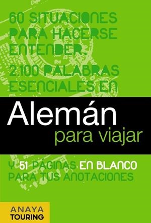 ALEMAN PARA VIAJAR | 9788497768740 | CALVO, GABRIEL/TZSCHASCHEL, SABINE/MEYER DöHNER, LORE