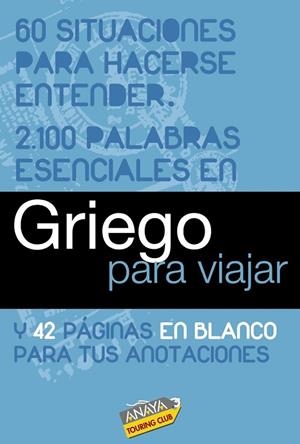 GRIEGO PARA VIAJAR | 9788497768979 | RON, ANA