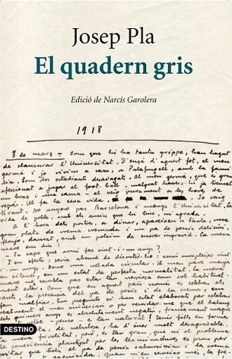 EL QUADERN GRIS | 9788497101394 | PLA, JOSEP