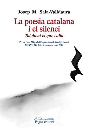 LA POESIA CATALANA I EL SILENCI | 9788499756325 | SALA-VALLDAURA, JOSEP MARIA