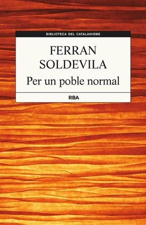 PER UN POBLE NORMAL | 9788482647104 | SOLDEVILA