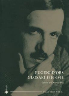 GLOSARI 1910-1911 D'ORS -IV | 9788477273905 | D'ORS, EUGENI