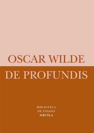 DE PROFUNDIS | 9788498414493 | WILDE