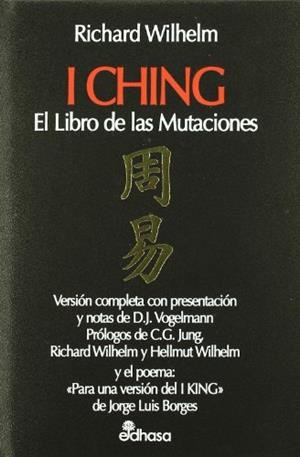 I CHING. LIBRO DE LAS MUTACIONES | 9788435019026 | WILHELM, RICHARD