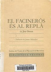 FACINEROS ES AL REPLA | 9788474562330 | ORTON, JOE