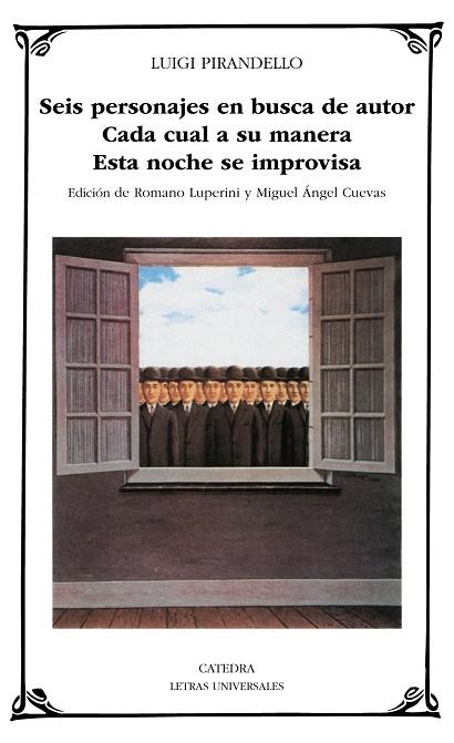 SEIS PERSONAJES BUSCA DE AUTOR | 9788437611372 | PIRANDELLO