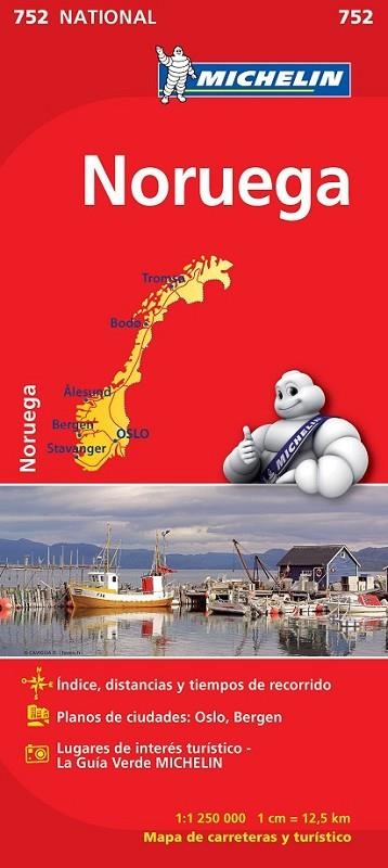 MAPA NORUEGA | 9782067172760 | VARIOS AUTORES