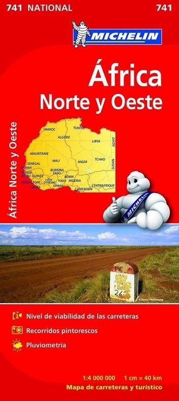 MAPA AFRICA NORTE-OESTE | 9782067172180 | VARIOS AUTORES