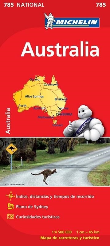 MAPA AUSTRALIA | 9782067174122 | VARIOS AUTORES