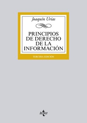 PRINCIPIOS DE DERECHO DE LA INFORMACIÓN | 9788430963003 | URÍAS, JOAQUÍN