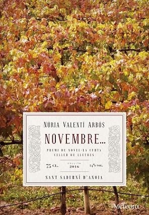 NOVEMBRE  | 9788494654176 | VALENTÍ ARBÓS, NÚRIA