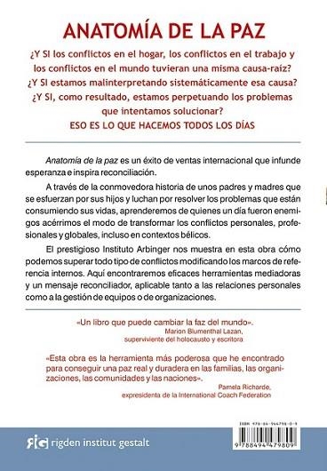 ANATOMÍA DE LA PAZ | 9788494479809 | THE ARBINGER INSTITUTE