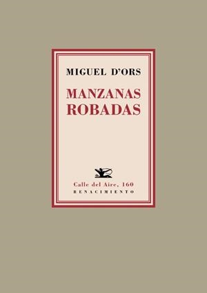 MANZANAS ROBADAS | 9788416981359 | ORS, MIGUEL D'