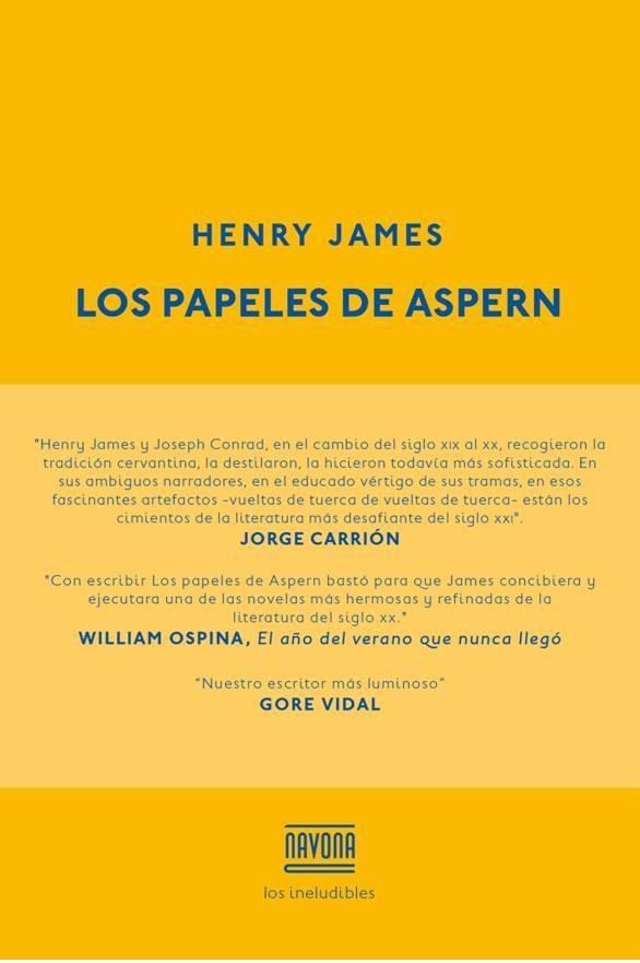 LOS PAPELES DE ASPERN | 9788416259229 | JAMES, HENRY