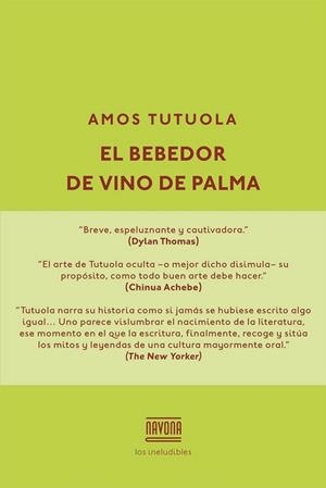 EL BEBEDOR DE VINO DE PALMA | 9788416259434 | TUTUOLA, AMOS