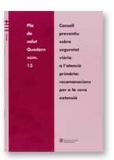 CONSELL PREVENTIU SOBRE SEGURETA | 9788439351962