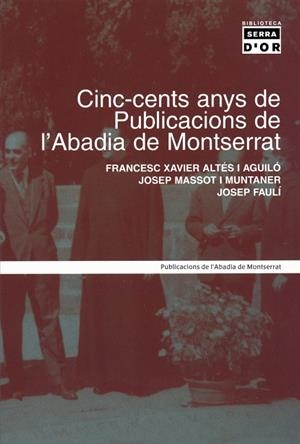 CINC-CENTS ANYS DE PUBLICACIONS. | 9788484157250 | VARIOS AUTORES