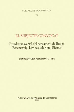 EL SUBJECTE CONVOCAT | 9788484158806 | VARIOS