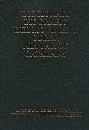 DIC. BIOGRAFIC DEL MOVIMENT OBRE | 9788484152439 | DIVERSOS