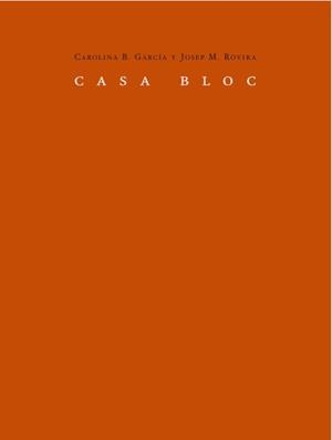CASA BLOC | 9788492607464 | VARIS