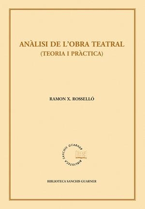 ANALISI DE L'OBRA TEATRAL | 9788498834437 | ROSSELLO