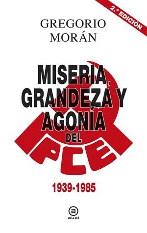 MISERIA, GRANDEZA Y AGONíA DEL PARTIDO COMUNISTA DE ESPAñA | 9788446043119 | MORÁN, GREGORIO