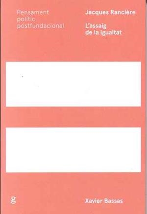 L'ASSAIG DE LA IGUALTAT | 9788416919819 | JAQUES RANCIÈRE