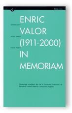 ENRIC VALOR 1911-2000 IN MEMORIA | 9788439352983 | LLUCH, GEMMA