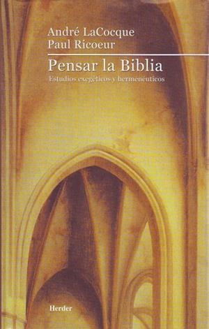 PENSAR LA BIBLIA | 9788425421167 | LACOCQUE