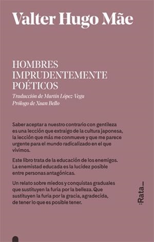 HOMBRES IMPRUDENTEMENTE POÉTICOS | 9788416738397 | HUGO MÃE, VALTER