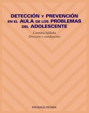 DETECCIËN Y PREVENCIËN EN AULA D | 9788436816013 | SALDA±A, CARMINA