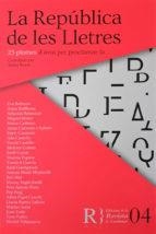REVISTA DE CATALUNYA Nº 04 LA REPÚBLICA DE LES LLETRES | 9788409081622 | VARIOS
