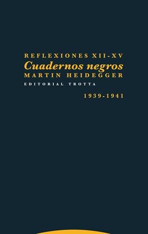 REFLEXIONES XII-XV | 9788498797787 | HEIDEGGER, MARTIN