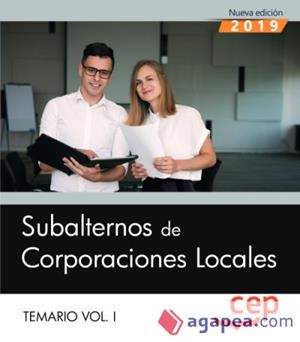 SUBALTERNOS DE CORPORACIONES LOCALES TEMARIO VOL I | 9788417876302 | AA.VV