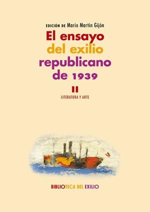EL ENSAYO DEL EXILIO REPUBLICANO DE 1939. II | 9788417550554 | VARIOS AUTORES