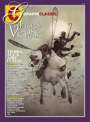 JULES VERNE TOMO 2: TIERRA, AGUA, AIRE, FUEGO. | 9788469734391 | VARIOS AUTORES