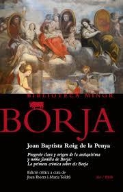 BORJA LA PRIMERA CRONICA SOBRE ELS BORJA | 9788417469146 | ROIG PEREZ, JOSEP FRANCESC