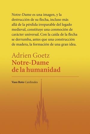 NOTRE-DAME DE LA HUMANIDAD | 9788412103809 | GOETZ, ADRIEN