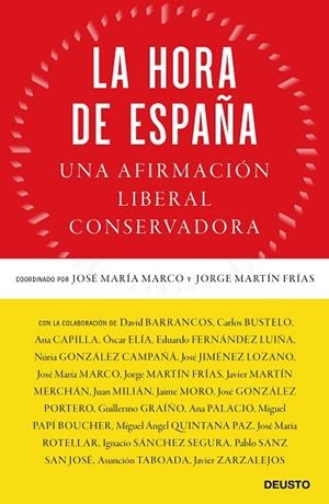 LA HORA DE ESPAÑA | 9788423431151 | MARCO, JOSÉ MARÍA/MARTÍN FRÍAS, JORGE