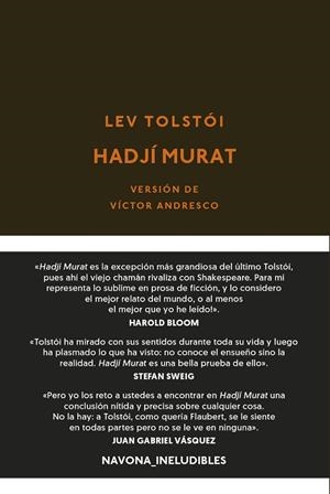 HADJÍ MURAT | 9788417978549 | TOLSTÓI, LEV