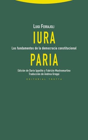 IURA PARIA | 9788498798487 | FERRAJOLI, LUIGI