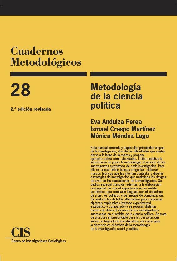 COMPLEJIDAD Y TEORIA SOCIAL | 9788474762884 | ANDUIZA PEREA, EVA/CRESPO MARTíNEZ, ISMAEL/MéNDEZ LAGO, MóNICA