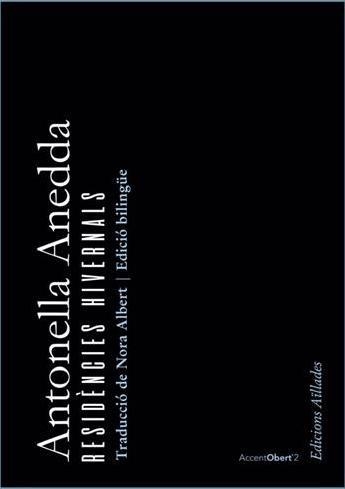 RESIDENCIES HIVERNALS | 9788412276404 | ANTONELLA ANEDDA
