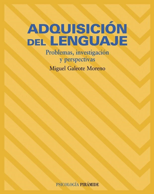 ADQUISICION DEL LENGUAJE | 9788436817379 | GALEOTE MORENO, MIGU