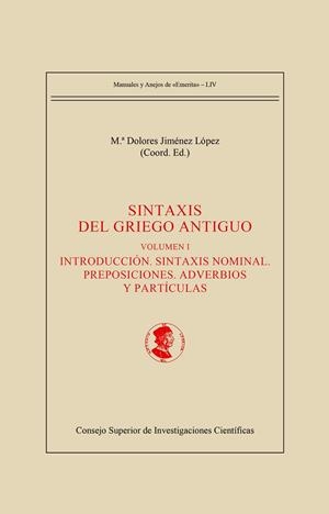 SINTAXIS DEL GRIEGO ANTIGUO | 9788400107239